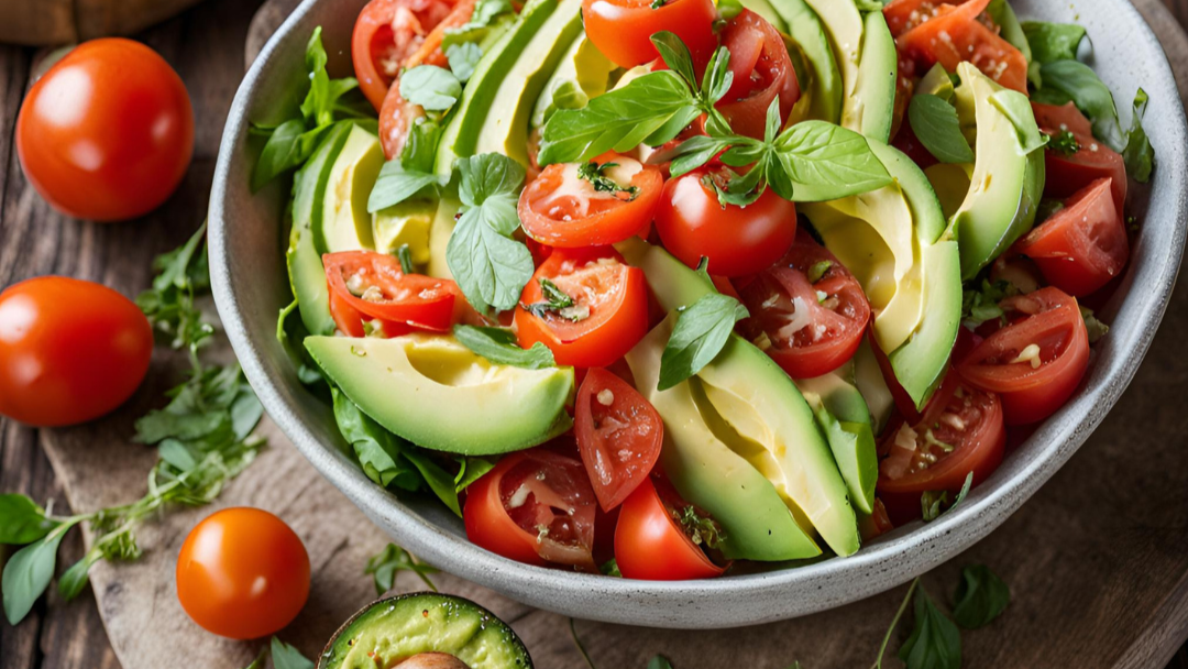 Tomaten-Avocado-Salat