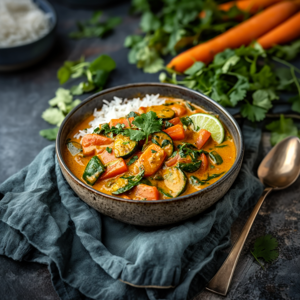 Gemüsecurry mit Kokosmilch