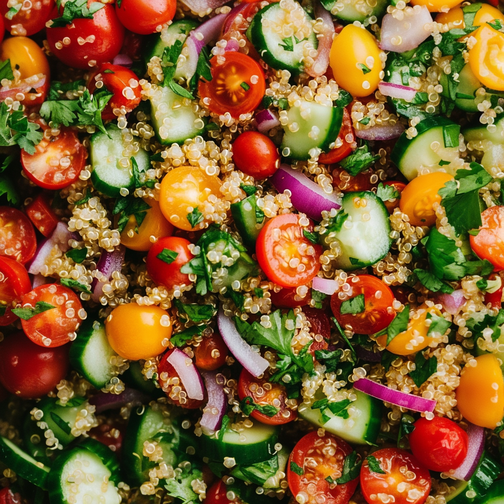 Quinoa-Gemüse-Salat